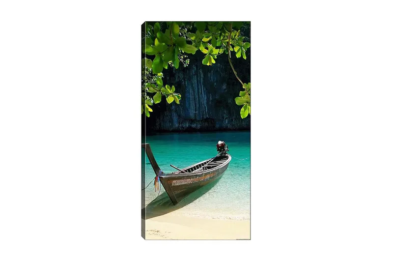 Canvasbillede DKY Nautical & Beach Flerfarvet, 50x120 cm