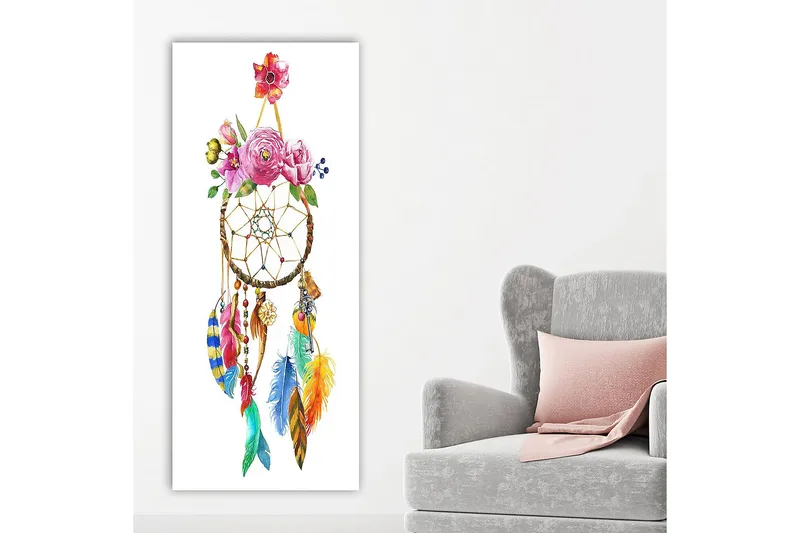 Canvasbillede DKY Object Flerfarvet - 50x120 cm - Boligtilbehør - Billeder & kunst - Billeder på lærred