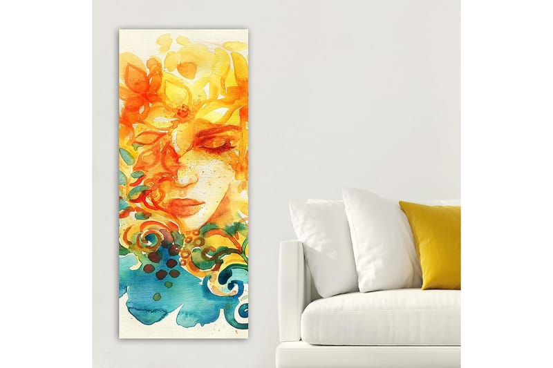 Canvasbillede DKY Spiritual Flerfarvet - 50x120 cm - Boligtilbehør - Billeder & kunst - Billeder på lærred