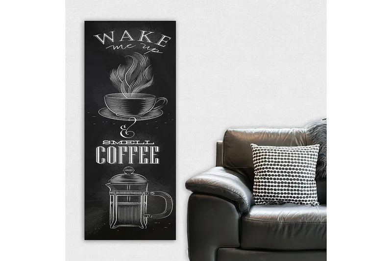 Canvasbillede DKY Text Flerfarvet - 50x120 cm - Boligtilbehør - Billeder & kunst - Billeder på lærred