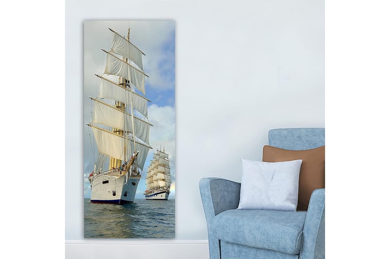 Canvasbillede DKY Transportation Flerfarvet - 50x120 cm - Boligtilbehør - Billeder & kunst - Billeder på lærred