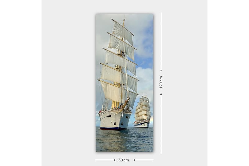 Canvasbillede DKY Transportation Flerfarvet - 50x120 cm - Boligtilbehør - Billeder & kunst - Billeder på lærred