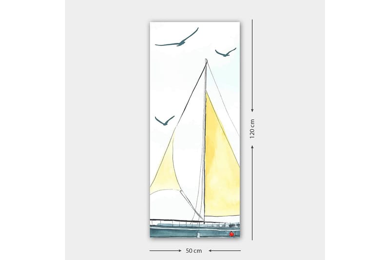 Canvasbillede DKY Transportation Flerfarvet - 50x120 cm - Boligtilbehør - Billeder & kunst - Billeder på lærred