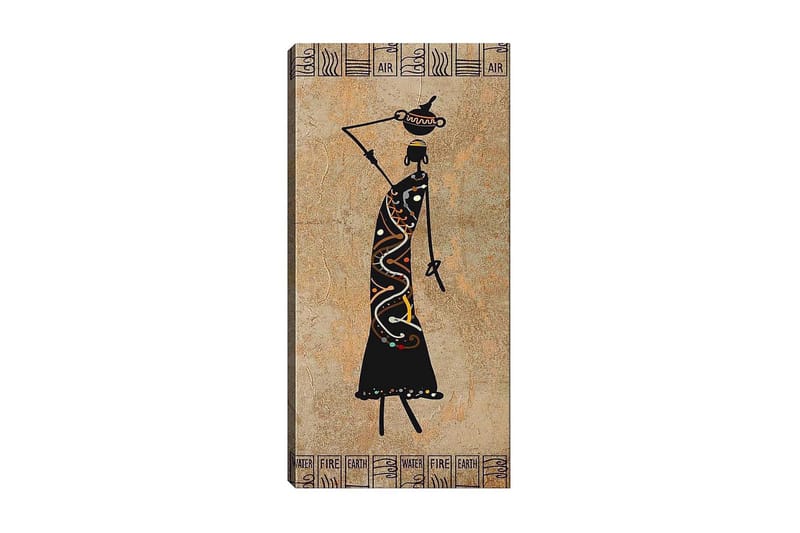 Canvasbillede DKY World Cultures Flerfarvet - 50x120 cm - Boligtilbehør - Billeder & kunst - Billeder på lærred