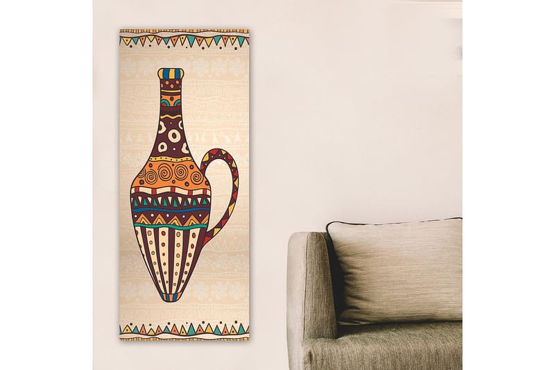 Canvasbillede DKY World Cultures Flerfarvet - 50x120 cm - Boligtilbehør - Billeder & kunst - Billeder på lærred