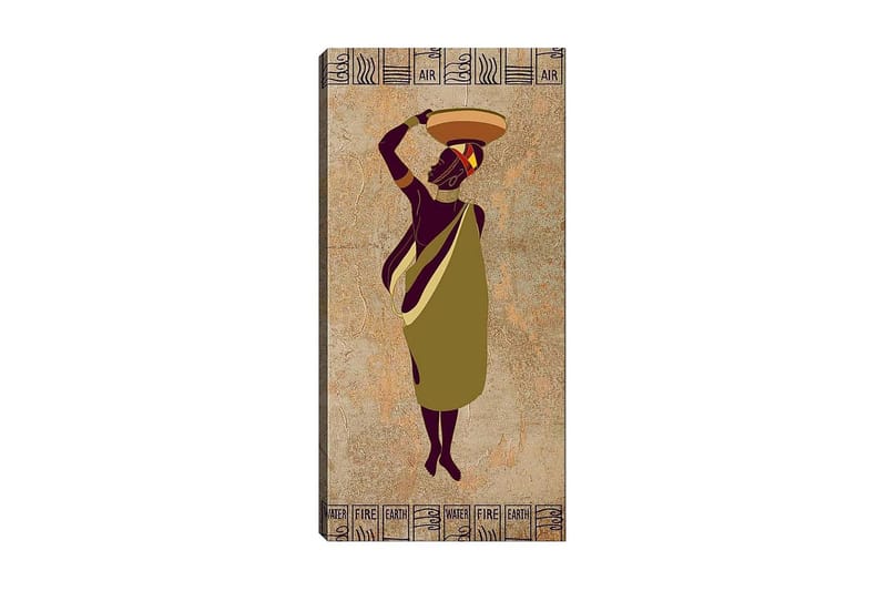 Canvasbillede DKY World Cultures Flerfarvet - 50x120 cm - Boligtilbehør - Billeder & kunst - Billeder på lærred