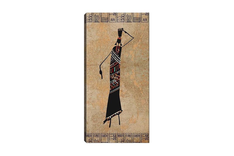 Canvasbillede DKY World Cultures Flerfarvet - 50x120 cm - Boligtilbehør - Billeder & kunst - Billeder på lærred