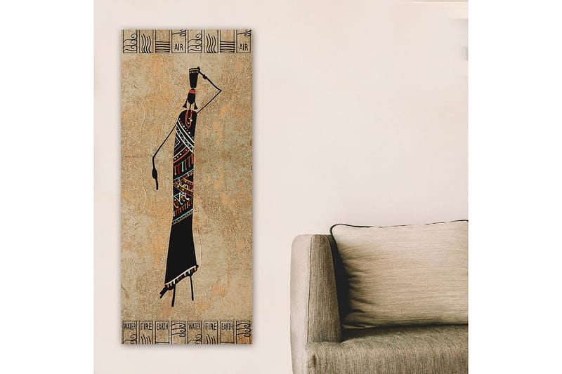 Canvasbillede DKY World Cultures Flerfarvet - 50x120 cm - Boligtilbehør - Billeder & kunst - Billeder på lærred