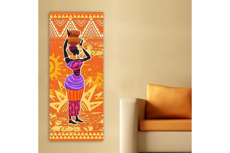 Canvasbillede DKY World Cultures Flerfarvet - 50x120 cm - Boligtilbehør - Billeder & kunst - Billeder på lærred