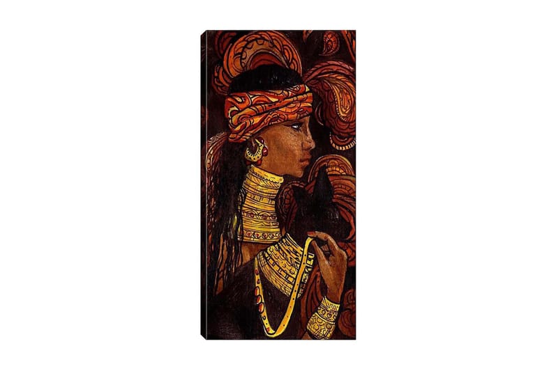 Canvasbillede DKY World Cultures Flerfarvet - 50x120 cm - Boligtilbehør - Billeder & kunst - Billeder på lærred