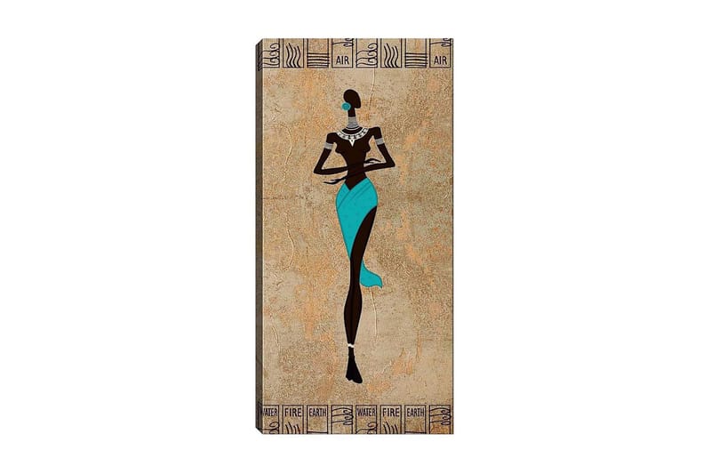 Canvasbillede DKY World Cultures Flerfarvet - 50x120 cm - Boligtilbehør - Billeder & kunst - Billeder på lærred