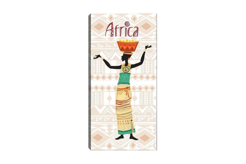 Canvasbillede DKY World Cultures Flerfarvet - 50x120 cm - Boligtilbehør - Billeder & kunst - Billeder på lærred
