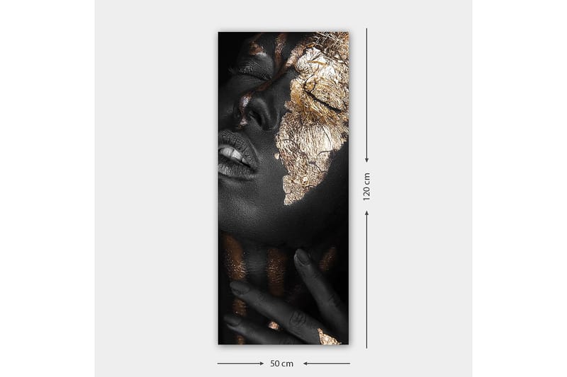 Canvasbillede DKY World Cultures Flerfarvet - 50x120 cm - Boligtilbehør - Billeder & kunst - Billeder på lærred