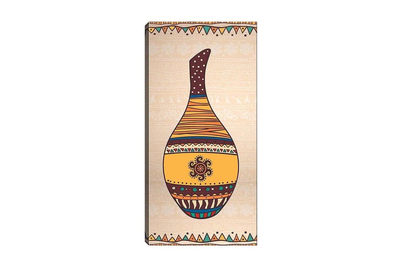 Canvasbillede DKY World Cultures Flerfarvet - 50x120 cm - Boligtilbehør - Billeder & kunst - Billeder på lærred