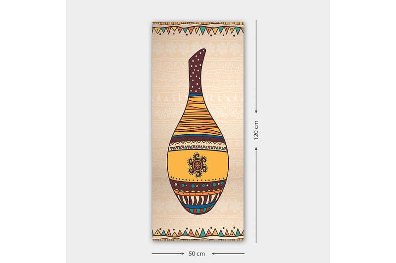 Canvasbillede DKY World Cultures Flerfarvet - 50x120 cm - Boligtilbehør - Billeder & kunst - Billeder på lærred