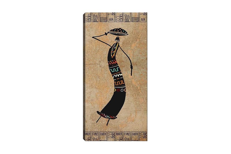Canvasbillede DKY World Cultures Flerfarvet - 50x120 cm - Boligtilbehør - Billeder & kunst - Billeder på lærred