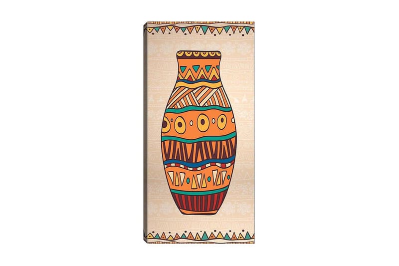 Canvasbillede DKY World Cultures Flerfarvet - 50x120 cm - Boligtilbehør - Billeder & kunst - Billeder på lærred