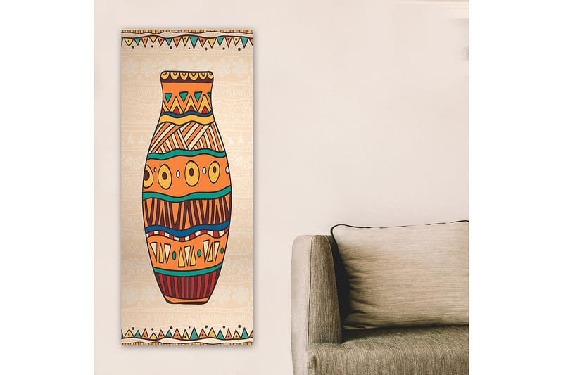 Canvasbillede DKY World Cultures Flerfarvet - 50x120 cm - Boligtilbehør - Billeder & kunst - Billeder på lærred