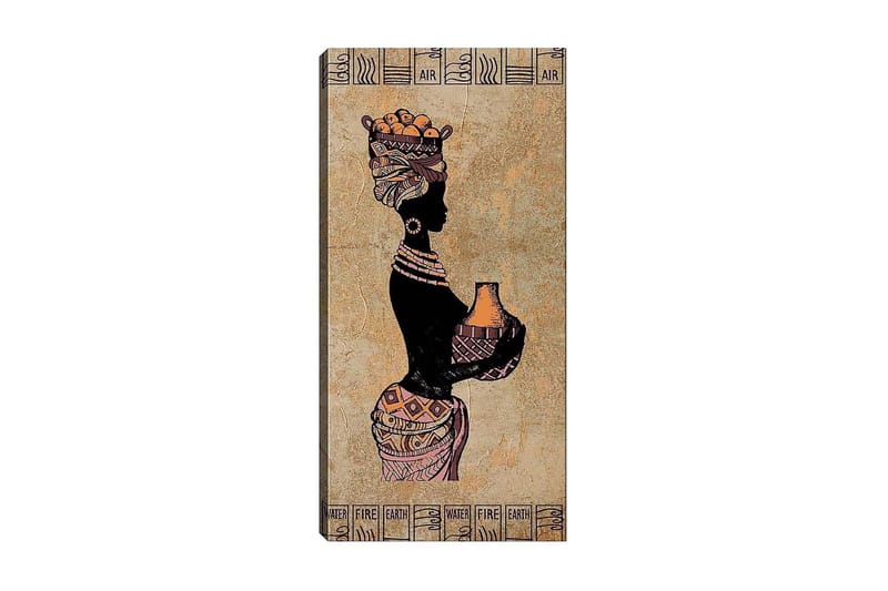Canvasbillede DKY World Cultures Flerfarvet - 50x120 cm - Boligtilbehør - Billeder & kunst - Billeder på lærred
