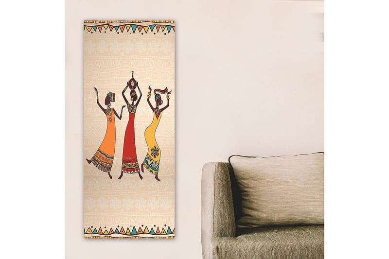 Canvasbillede DKY World Cultures Flerfarvet - 50x120 cm - Boligtilbehør - Billeder & kunst - Billeder på lærred