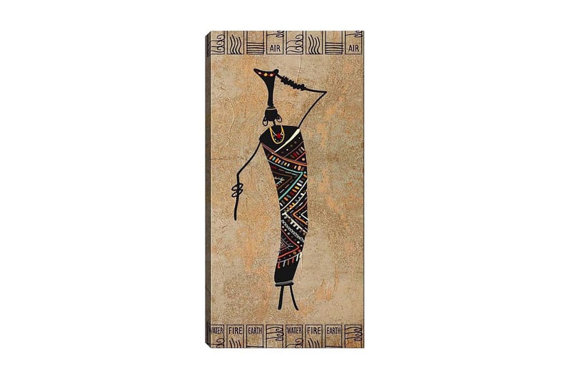 Canvasbillede DKY World Cultures Flerfarvet - 50x120 cm - Boligtilbehør - Billeder & kunst - Billeder på lærred