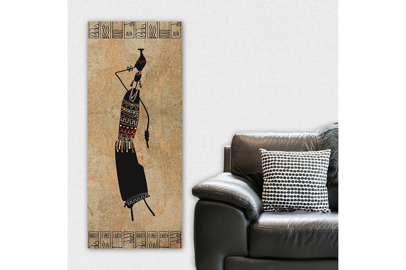 Canvasbillede DKY World Cultures Flerfarvet - 50x120 cm - Boligtilbehør - Billeder & kunst - Billeder på lærred