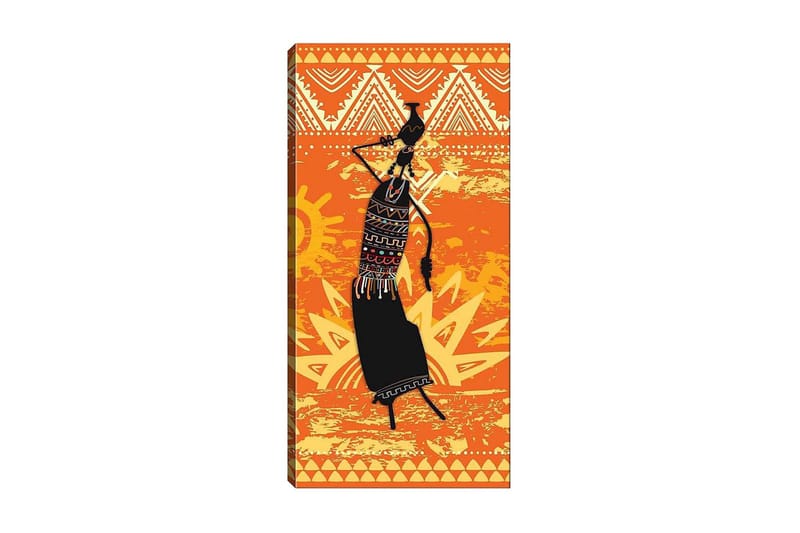 Canvasbillede DKY World Cultures Flerfarvet - 50x120 cm - Boligtilbehør - Billeder & kunst - Billeder på lærred