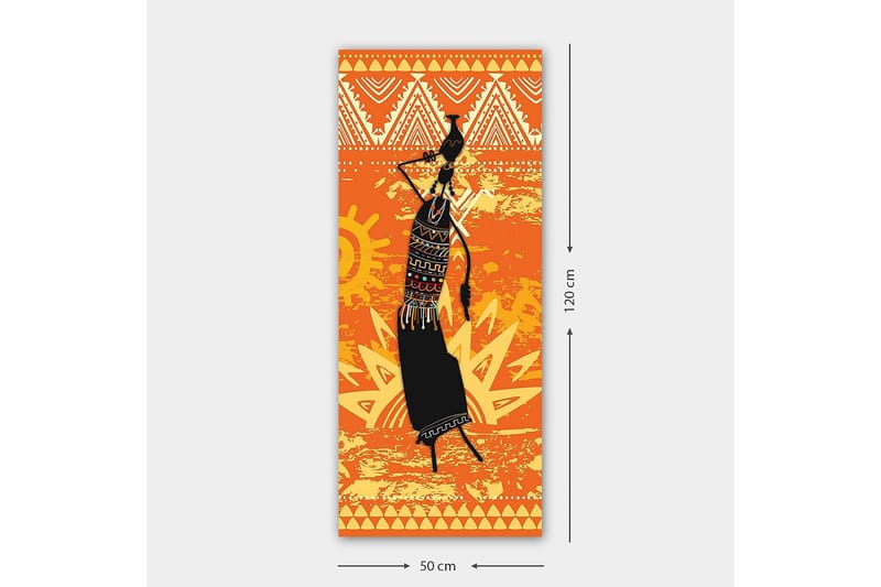 Canvasbillede DKY World Cultures Flerfarvet - 50x120 cm - Boligtilbehør - Billeder & kunst - Billeder på lærred