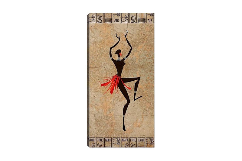 Canvasbillede DKY World Cultures Flerfarvet - 50x120 cm - Boligtilbehør - Billeder & kunst - Billeder på lærred