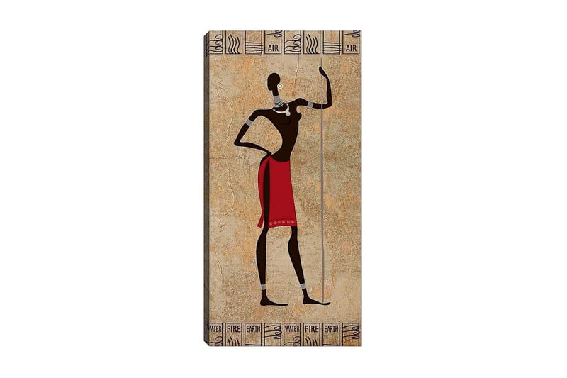 Canvasbillede DKY World Cultures Flerfarvet - 50x120 cm - Boligtilbehør - Billeder & kunst - Billeder på lærred