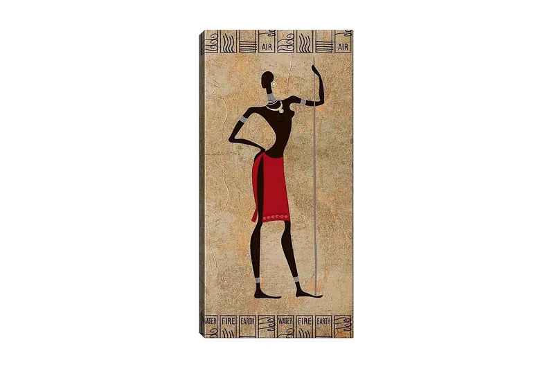 Canvasbillede DKY World Cultures Flerfarvet, 50x120 cm