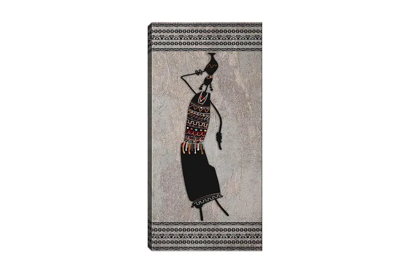 Canvasbillede DKY World Cultures Flerfarvet, 50x120 cm