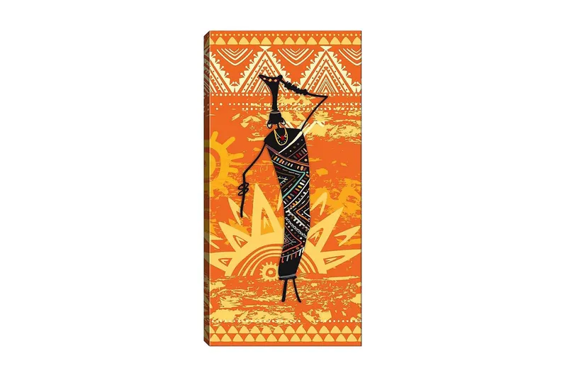 Canvasbillede DKY World Cultures Flerfarvet, 50x120 cm