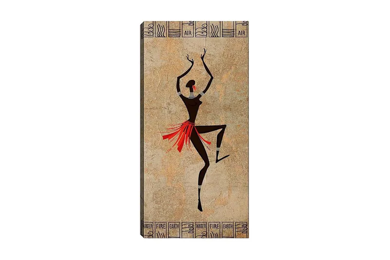 Canvasbillede DKY World Cultures Flerfarvet, 50x120 cm