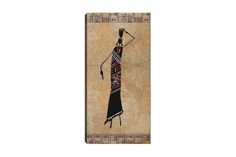 Canvasbillede DKY World Cultures Flerfarvet, 50x120 cm