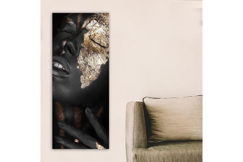 Canvasbillede DKY World Cultures Flerfarvet - 50x120 cm - Boligtilbehør - Billeder & kunst - Billeder på lærred