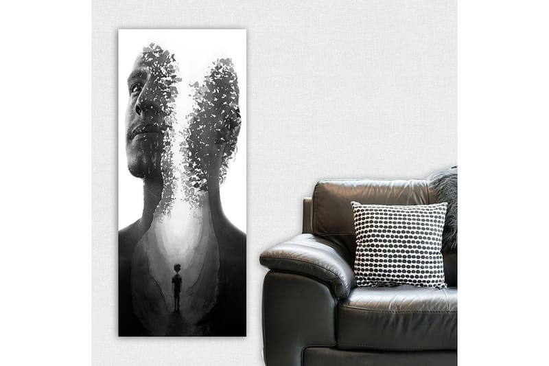 Canvasbillede DKY People Flerfarvet - 50x120 cm - Boligtilbehør - Billeder & kunst - Billeder på lærred