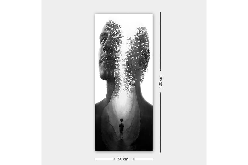 Canvasbillede DKY People Flerfarvet - 50x120 cm - Boligtilbehør - Billeder & kunst - Billeder på lærred