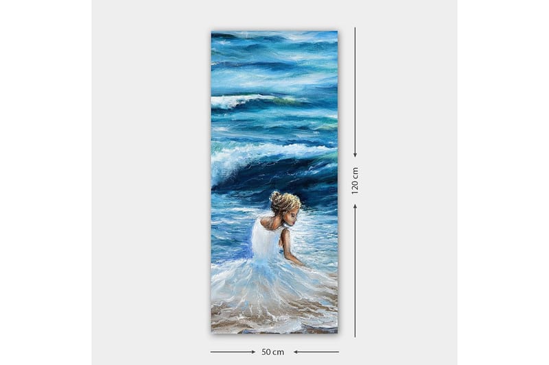 Canvasbillede DKY People Flerfarvet - 50x120 cm - Boligtilbehør - Billeder & kunst - Billeder på lærred