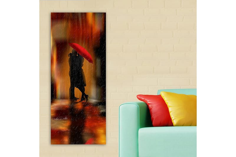 Canvasbillede DKY People Flerfarvet - 50x120 cm - Boligtilbehør - Billeder & kunst - Billeder på lærred