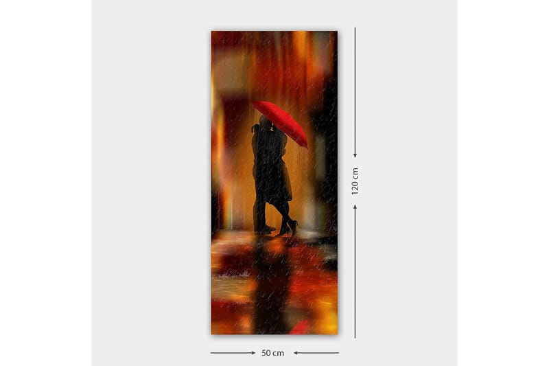 Canvasbillede DKY People Flerfarvet - 50x120 cm - Boligtilbehør - Billeder & kunst - Billeder på lærred