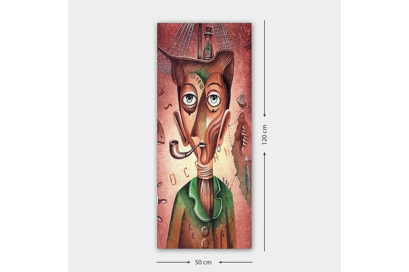 Canvasbillede DKY People Flerfarvet - 50x120 cm - Boligtilbehør - Billeder & kunst - Billeder på lærred
