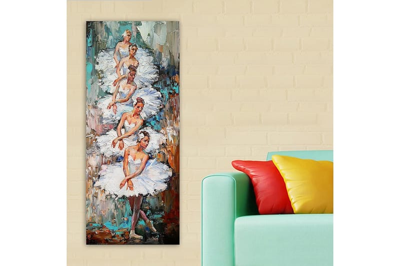 Canvasbillede DKY People Flerfarvet - 50x120 cm - Boligtilbehør - Billeder & kunst - Billeder på lærred