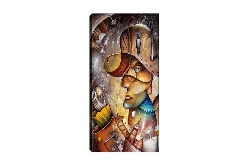 Canvasbillede DKY People Flerfarvet - 50x120 cm - Boligtilbehør - Billeder & kunst - Billeder på lærred