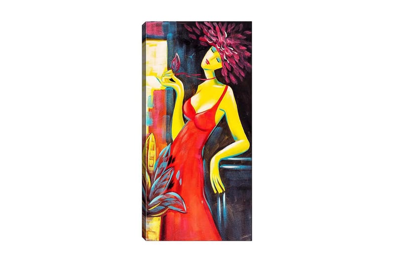 Canvasbillede DKY People Flerfarvet - 50x120 cm - Boligtilbehør - Billeder & kunst - Billeder på lærred