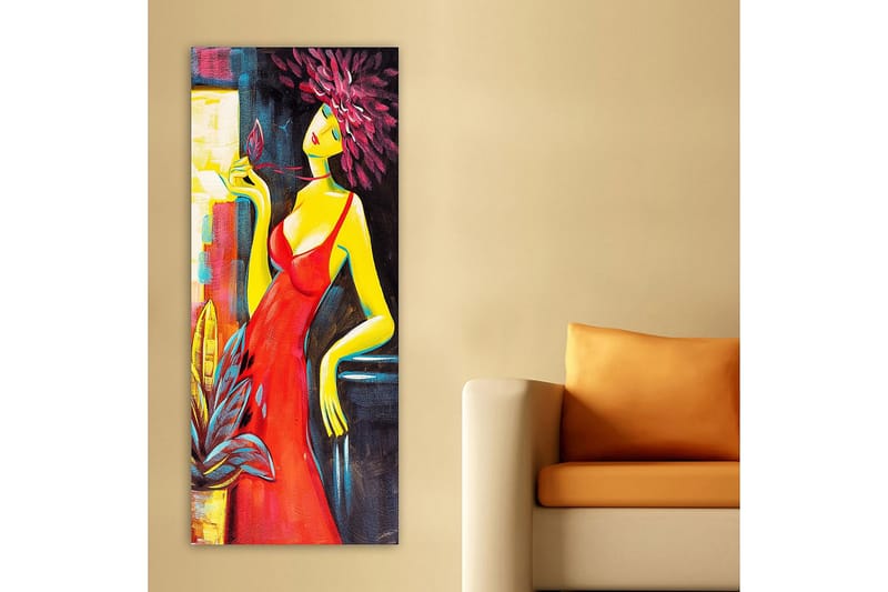 Canvasbillede DKY People Flerfarvet - 50x120 cm - Boligtilbehør - Billeder & kunst - Billeder på lærred