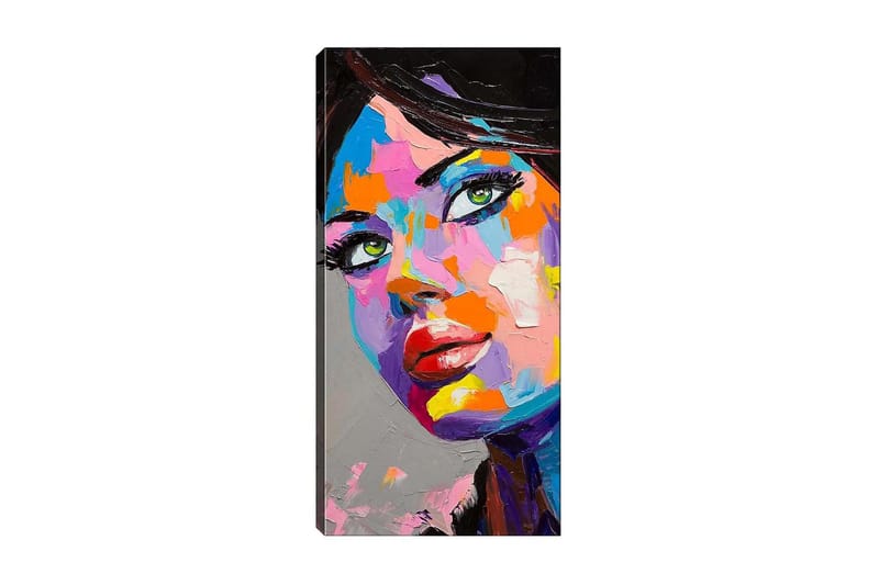 Canvasbillede DKY People Flerfarvet - 50x120 cm - Boligtilbehør - Billeder & kunst - Billeder på lærred