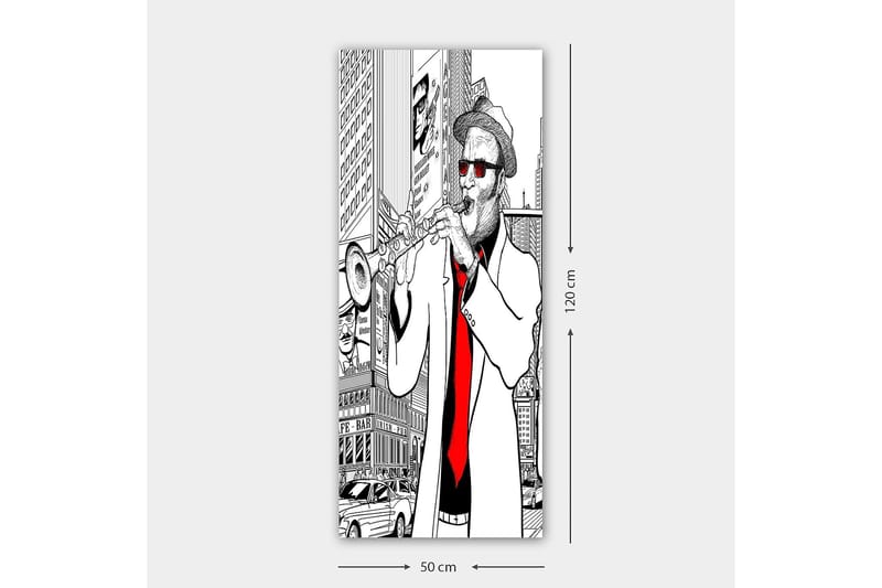 Canvasbillede DKY People Flerfarvet - 50x120 cm - Boligtilbehør - Billeder & kunst - Billeder på lærred