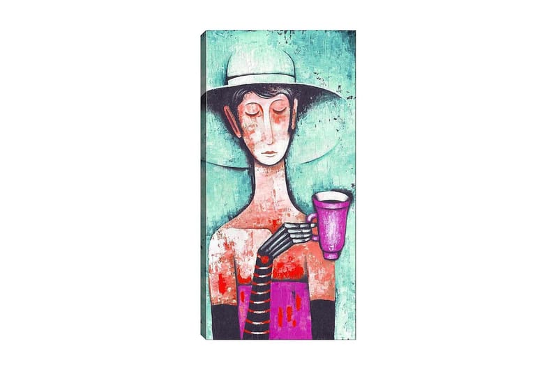 Canvasbillede DKY People Flerfarvet - 50x120 cm - Boligtilbehør - Billeder & kunst - Billeder på lærred