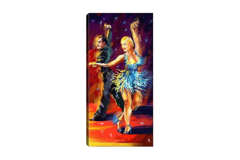 Canvasbillede DKY People Flerfarvet - 50x120 cm - Boligtilbehør - Billeder & kunst - Billeder på lærred